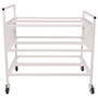 Champion Sports 24 Ball Double Wide Ball Cart - 4 Casters - Tubular Steel - CSI24BC Product Image 
