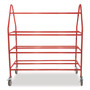 Champion Sports Deluxe Pro Ball Cart - 4 Casters - Steel - CSIBRCPRO Product Image 
