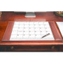 Dacasso Rustic Leather Calendar Desk Pad - Rectangular - DACP3240 Product Image 