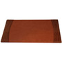 Protacini Cognac Brown Italian Patent Leather 3-Piece Desk Set - Leather, Velveteen - DACD6137 Product Image 