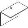 HON 10500 Series Bridge, 47w x 24d x 29.5h, Mahogany View Product Image