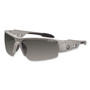 ergodyne Skullerz Dagr Safety Glasses, Kryptek Highlander Nylon Impact Frame, Polarized Smoke Polycarbonate Lens Product Image 