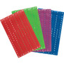 Advantus Colored Vinyl Wristbands - Adjustable - 0" Height x 0.6" Width x 9.8" Length - Purple - Vinyl Product Image 