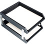 Dacasso Classic Leather Double Letter Trays - Desktop - DACA1022 Product Image 