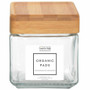 Tampon Tribe Spa Display Jars for Tampons - Clear - Tempered Glass, Bamboo - (TTBPSPA4) Product Image 