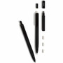 U Brands Cambria Mechanical Pencils - #2 - Refillable - Matte Black Barrel Product Image 