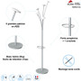 Alba Festival Coat Stand - White - ABAPMFESTBC Product Image 