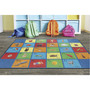 Flagship Carpets See My Alphabet Classroom Rug - Floor Rug - 100" Length x 72" Width x 0.50" Thickness - FCIFA101932FS Product Image 