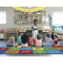 Flagship Carpets See My Alphabet Classroom Rug - Floor Rug - 12 ft Length x 93" Width x 0.50" Thickness - FCIFA101944FS Product Image 