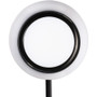 OttLite Shine Charging LED Desk Lamp - 17" Height x 6" Width - LED Bulb - Qi Wireless Charging, Touch Sensitive Control Panel, Dimmable, Adjustable Height, USB Charging, Gooseneck, ClearSun LED - OTTCS03KQISHPR Product Image 