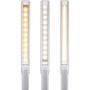 OttLite Entice LED Desk Lamp - 22" Height - LED Bulb - Matte - Qi Wireless Charging, Adjustable Brightness, Adjustable Height, USB Charging, Foldable, ClearSun LED, Touch-activated, Dimmable, Adjustable Angle - OTTCSDQA02WSHPR Product Image 