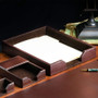 Dacasso Bonded Leather Letter Tray - 2" Height x 10.25" Width x 13.50" Length - Desktop - DACA3601 Product Image 