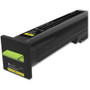 Lexmark Unison Original Extra High Yield Laser Toner Cartridge - Yellow - 1 Each - (LEX82K1XY0) Product Image 