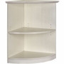 Safco Medina Textured Sea Salt Laminate Unit - x 1" Thickness Shelf, 29.5" Height x 20" Width x 20" Depth Bookshelf - 2 Shelve(s) - Beveled Edge - Material: Medium Density Fiberboard (MDF) - Finish: Textured Sea Salt Product Image 