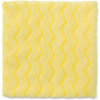 Rubbermaid Commercial HYGEN Microfiber Bathroom Cloth - For Bathroom - 16" Length x 16" Width Product Image 