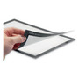 Durable DURAFRAME Sign Holder, 8.5 x 11, Red Frame, 2/Pack Product Image 