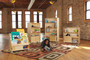 Jonti-Craft TrueModern Bookcase Storage - 2 Compartment(s) - 36" Height x 36" Width x 12" Depth - Adjustable Shelf, Durable - JNT1723JC Product Image 