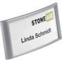 DURABLE Magnetic Classic Name Badge Holder - Support 2.88" x 1.25" Media - DBL854223 Product Image 