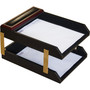 Dacasso Rosewood & Leather Desk Set - DACD8020 Product Image 