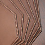 Dacasso Leatherette Cut Corner Placemat - Home, Office, Conference Room - 17" Length x 12" Width - DACH3348 Product Image 