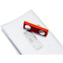 DURABLE Delux Convex Name Badge Holder - 1.6" Height x 3" Width - Acrylic - DBL812319 Product Image 