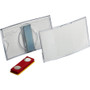 DURABLE Delux Convex Name Badge Holder - 1.6" Height x 3" Width - Acrylic - DBL812319 Product Image 