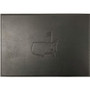Dacasso Leatherette Square Corner Placemat - Home, Office, Conference Room - 17" Length x 12" Width - DACH1147 Product Image 