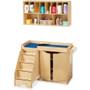 Jonti-Craft Diaper Organizer - 25" Height x 48" Width x 12" Depth - Durable - JNT5141JC Product Image 