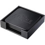 Dacasso Leather Coasters - Set of 4 Square with Holder - Square - DACA1081 Product Image 