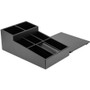 Dacasso Classic Leather Coffee Condiment Organizer - Removable Lid - DACA1028 Product Image 
