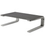 StarTech.com Monitor Riser Stand - For up to 32" Monitor - Height Adjustable - Computer Monitor Riser - Steel and Aluminum - Monitor Shelf with Three Height Settings Product Image 