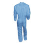 KleenGuard A60 Elastic-Cuff, Ankle and Back Coveralls, 2X-Large, Blue, 24/Carton (KCC45005) View Product Image