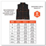 Ergodyne N-Ferno 6495 Rechargeable Heated Vests - Small - 44" Waist - Cold Temperature Protection - Zipper Closure - EGO41701 Product Image 