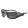 Ergodyne Odin Anti-Scratch/Anti-Fog Safety Glasses - Recommended for: Eye, Indoor - Fog, Impact, Ultraviolet, Sun, UVA, UVB, UVC Protection - Rubber - Translucent Lens - Matte Black Frame - EGO50485 Product Image 