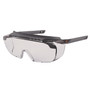 Ergodyne Skullerz OSMIN Safety Glasses - Recommended for: Eye - Impact, Ultraviolet, UVA, UVB, UVC, Sun Protection - Nylon, Rubber - Clear Lens - EGO55101 Product Image 