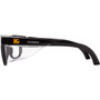 KleenGuard Maverick Safety Glasses, Black, Polycarbonate Frame, Clear Lens, 12/Box (KCC49309) View Product Image