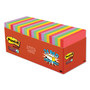 Post-it Notes Super Sticky Pads in Playful Primary Collection Colors, Cabinet Pack, 3" x 3", 70 Sheets/Pad, 24 Pads/Pack View Product Image