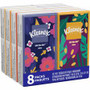 Kleenex Go Packs Facial Tissues - 3 Ply - 8.60" Width x 8.30" Length - White - 10/Pouch - (KCC46651CT) Product Image 