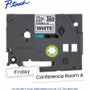 Brother Genuine P-touch TZeFX231 BK on WHT Label Tape, Flexible ID Laminated, 12mmX8m - BRTTZEFX231G Product Image 