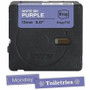 Brother P-touch BTAG-F35 White on Purple Label Tape - BRTBTAGF35 Product Image 