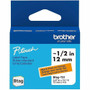 Brother P-touch BTAG-T31 Black on Orange Label Tape - BRTBTAGT31 Product Image 