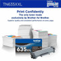 Brother Original Super High Yield Laser Toner Cartridge - BRTTN635XXLBK Product Image 