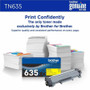 Brother TN635Y Original Standard Yield Laser Toner Cartridge - BRTTN635Y Product Image 