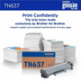 Brother TN637Y Original Ultra High Yield Laser Toner Cartridge - BRTTN637Y Product Image 