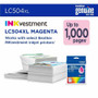 Brother Original High (XL) Yield Inkjet Ink Cartridge - BRTLC504XLMS Product Image 