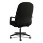 HON Pillow-Soft 2090 Series Executive High-Back Swivel/Tilt Chair, Supports Up to 300 lb, 16.75" to 21.25" Seat Height, Black (HON2091SR11T) View Product Image