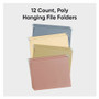 Smead 1/5 Tab Cut Letter Hanging Folder - SMD10524 Product Image 