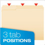 Business Source 1/3 Tab Cut Letter Top Tab File Folder - BSN18103 Product Image 