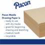 Pacon Standard-Weight Manila Drawing Paper - DIXP4012 Product Image 