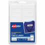 Avery No-Iron Fabric Labels - Waterproof - 1/2" Width x 1 3/4" Length - Permanent Adhesive - Rectangle - Matte Product Image 